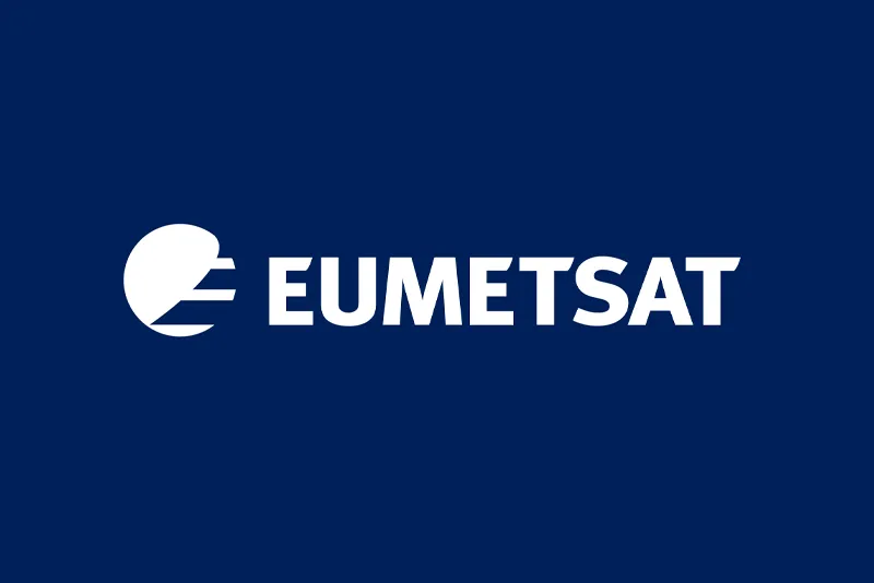 EUMETSAT logo white